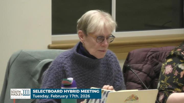 Thumbnail image for Selectboard: 02/17/2026